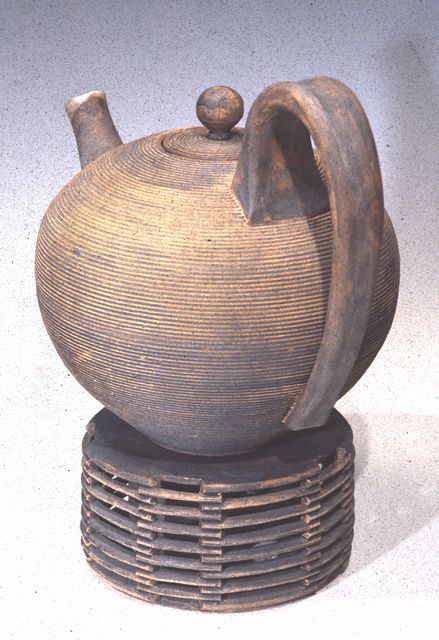 Ball Teapot on Tea Warmer