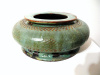 Low Green Vase
